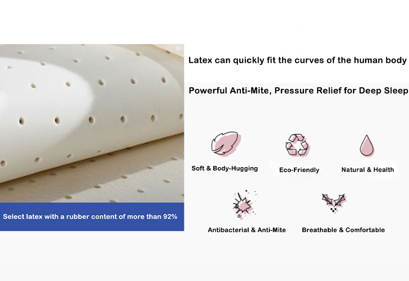 Natural Latex Mattress Antibacterial System