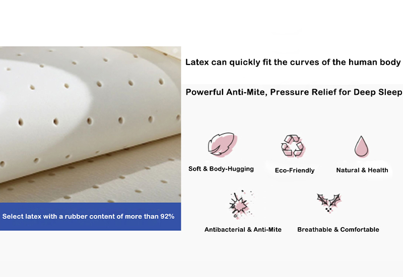 Natural Latex Mattress Antibacterial System