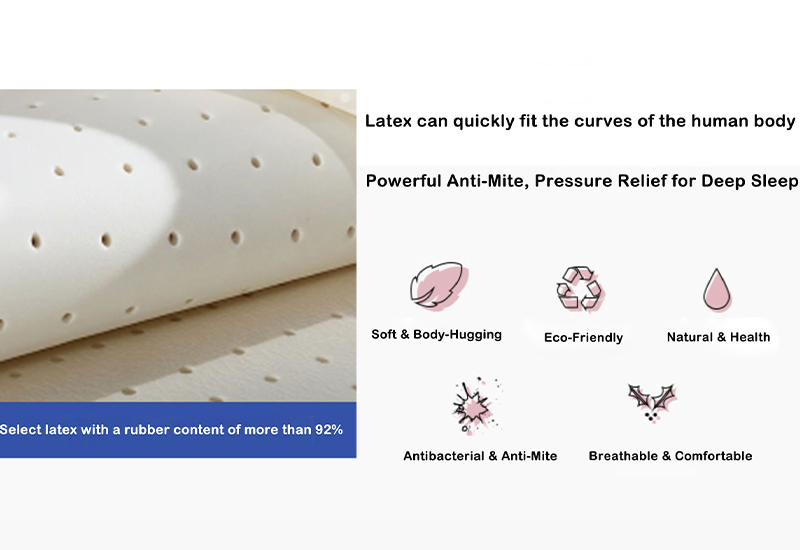 Natural Latex Mattress Antibacterial System