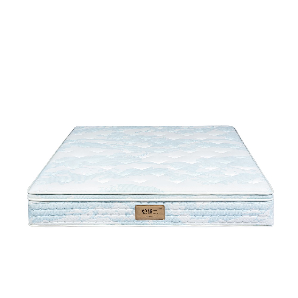 QYM006 – Premium Latex Hybrid Mattress | Pocket Spring Support & Breathable Knitted Fabric
