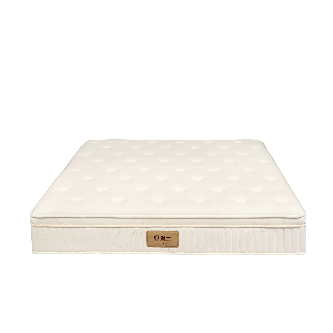 QYM020 – High-Elasticity Knitted Fabric Mattress with Gel Memory Foam | Breathable & Durable Pocket Spring Support