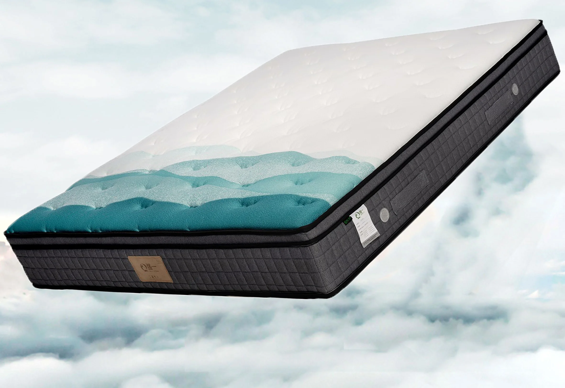 A breathable and antibacterial mattress