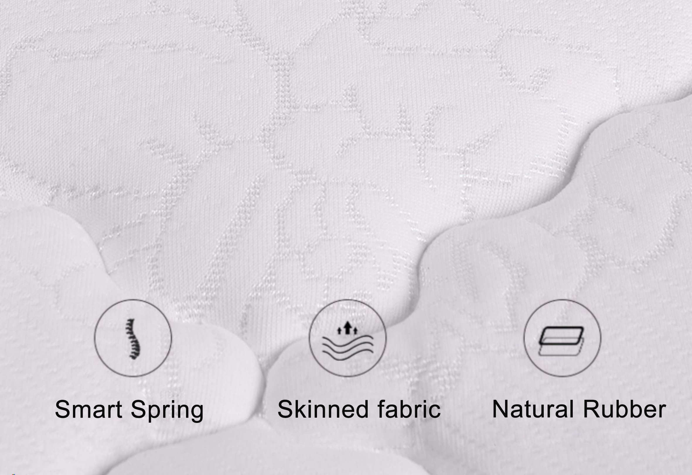 Peony pattern paired with a smooth, breathable fiber structure