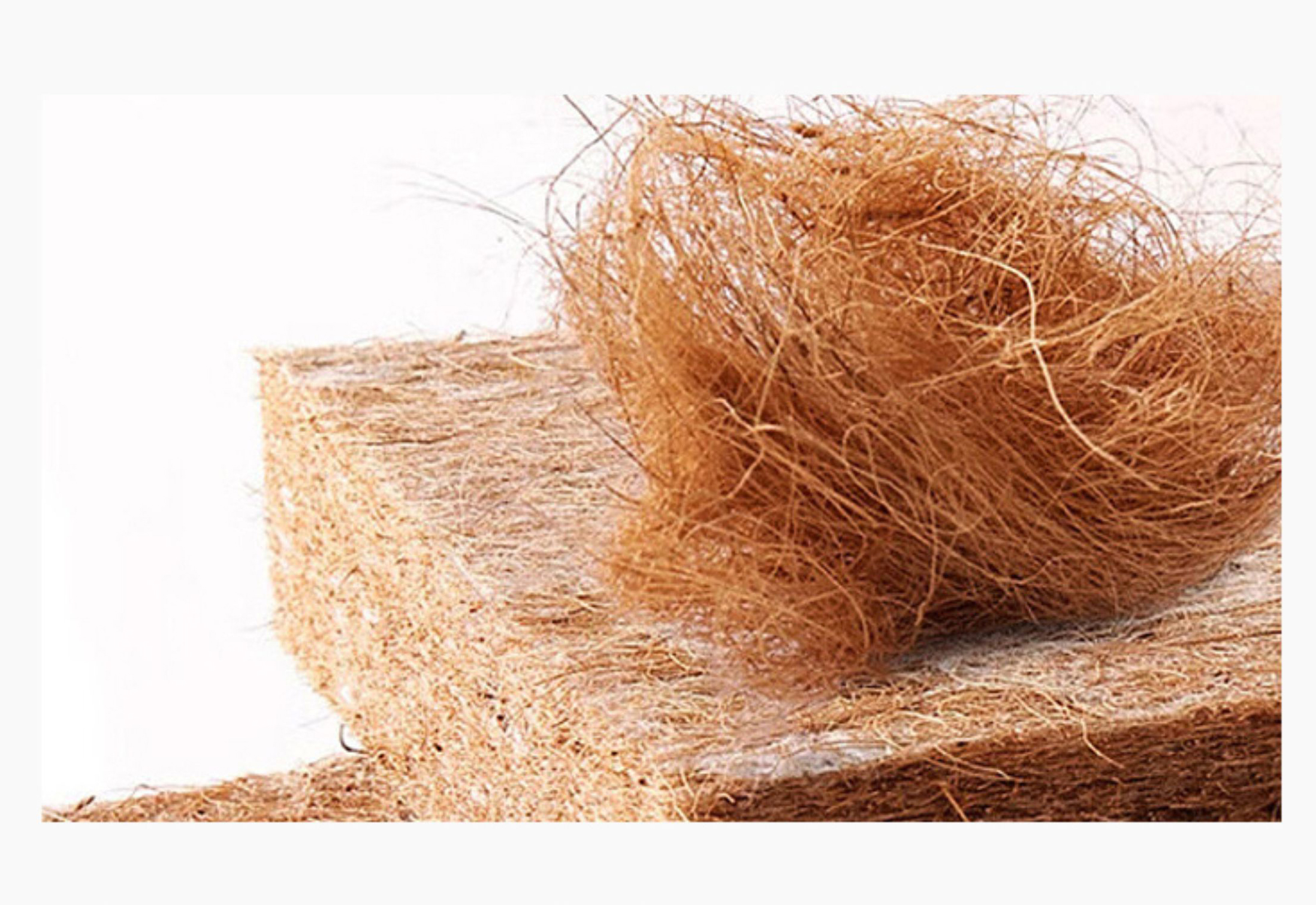 Eco-friendly coconut fiber core