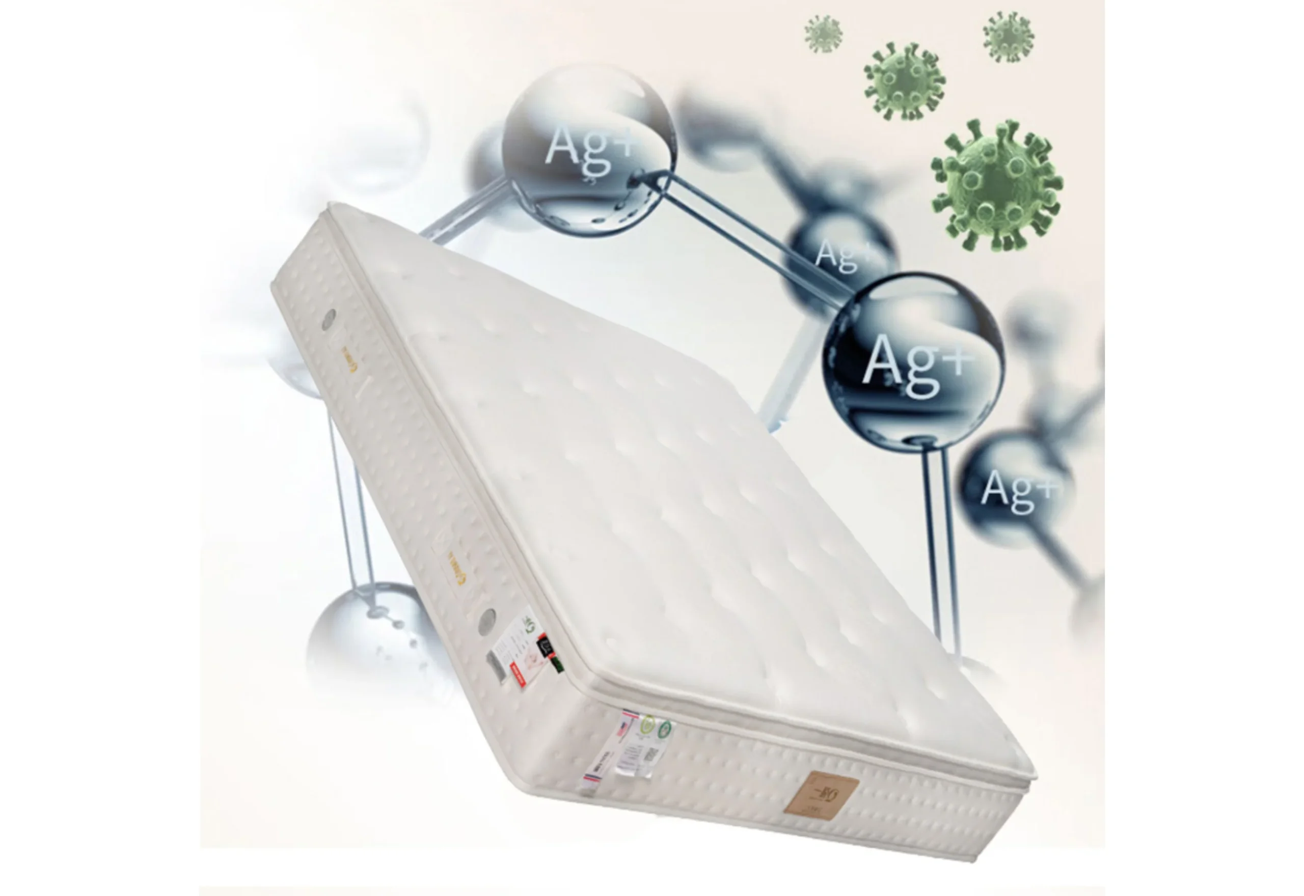 Agt silver ion antibacterial fabric for luxury hotel cleaning and protection.