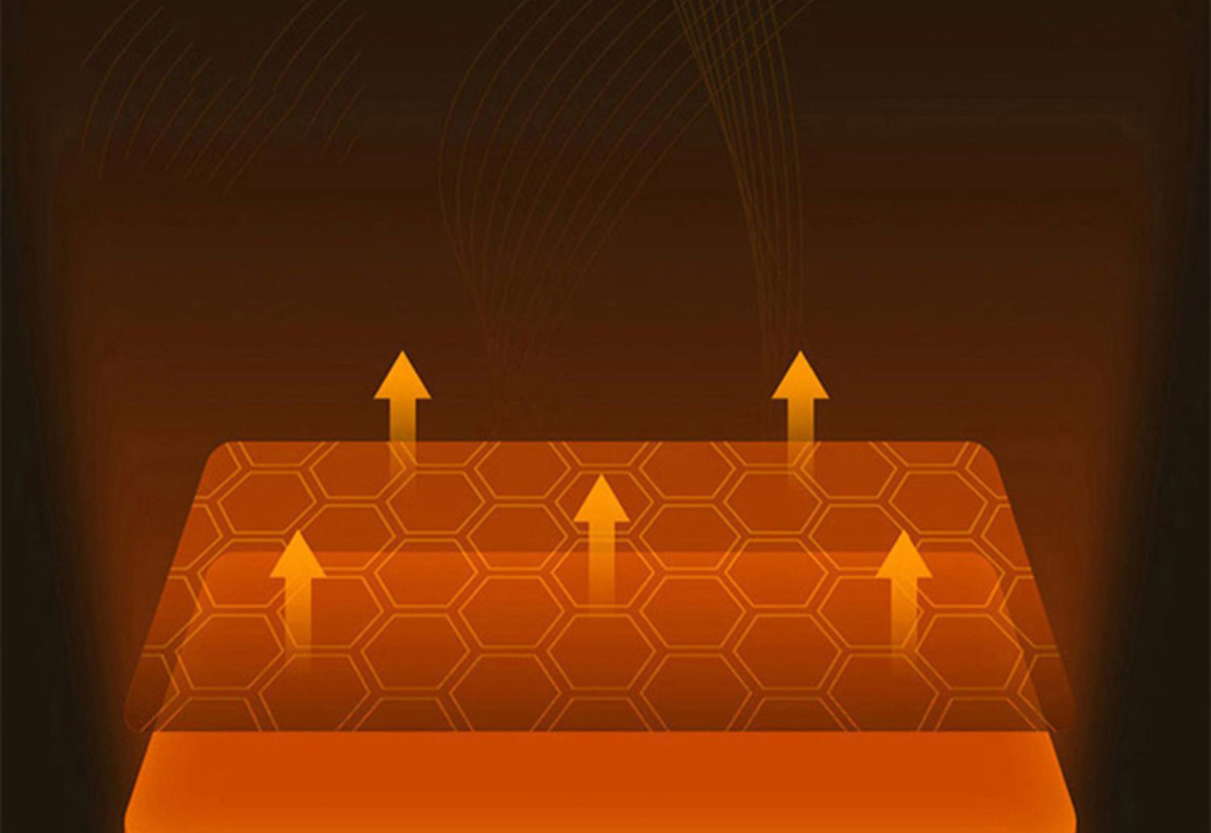 Far-infrared heat circulation, even heating – a cutting-edge technology.