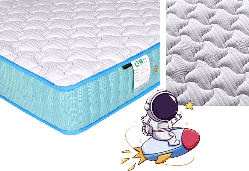 Mattress with premium copper ion fabric