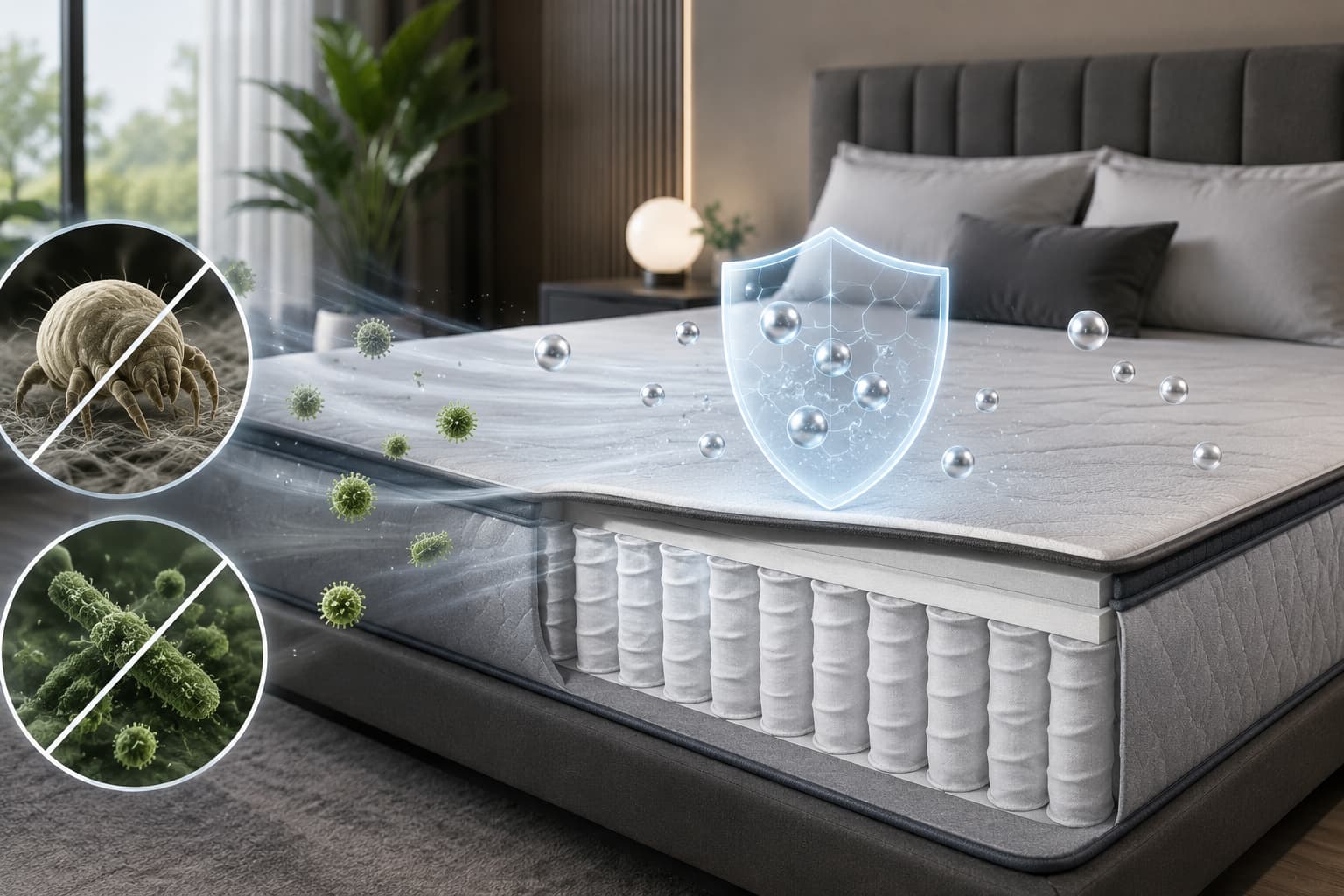 Can Silver-Infused Mattresses Really Reduce Dust Mites and Odors?
