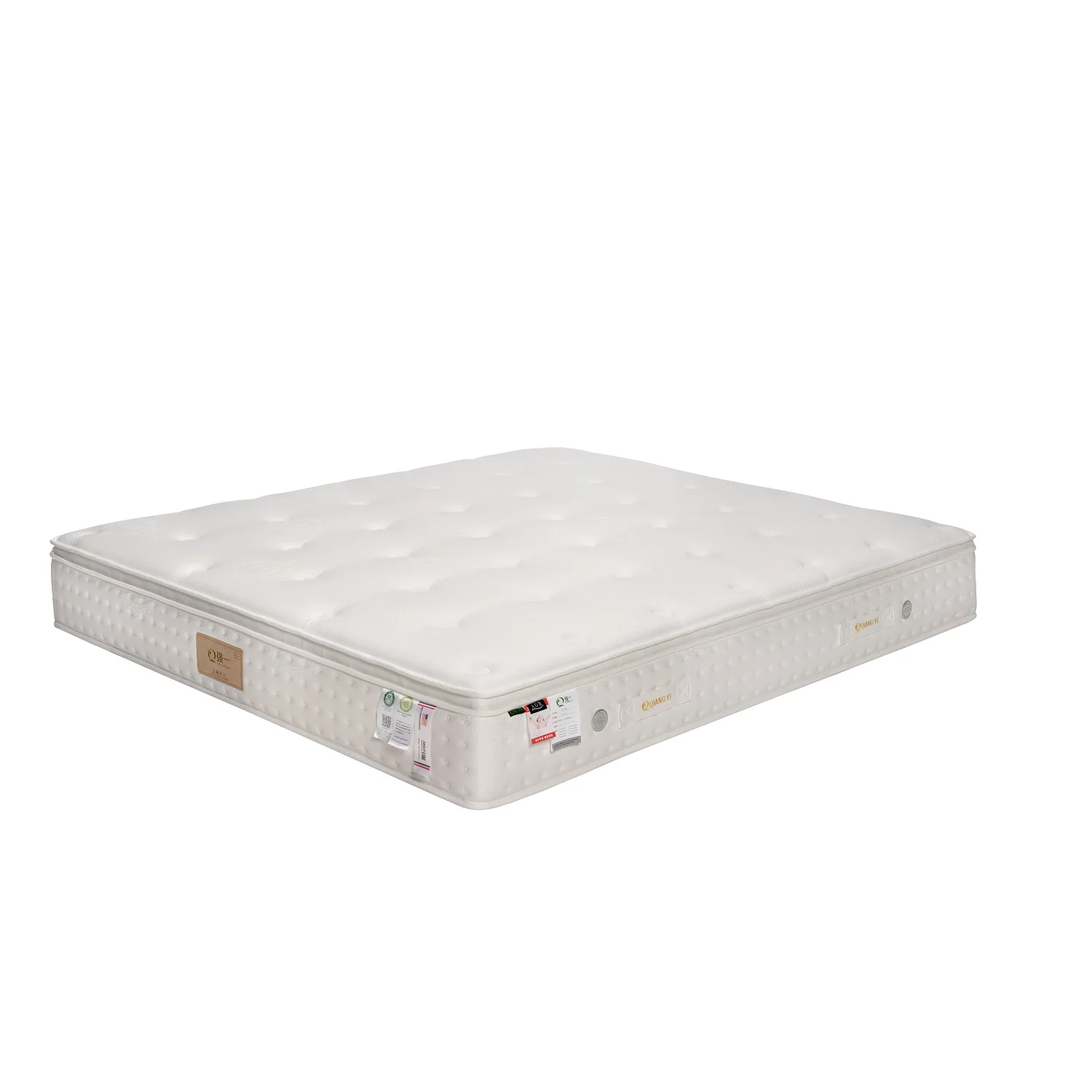 QYM018 – Copper-Ion Antibacterial Mattress Anti-Mite & Breathable Support