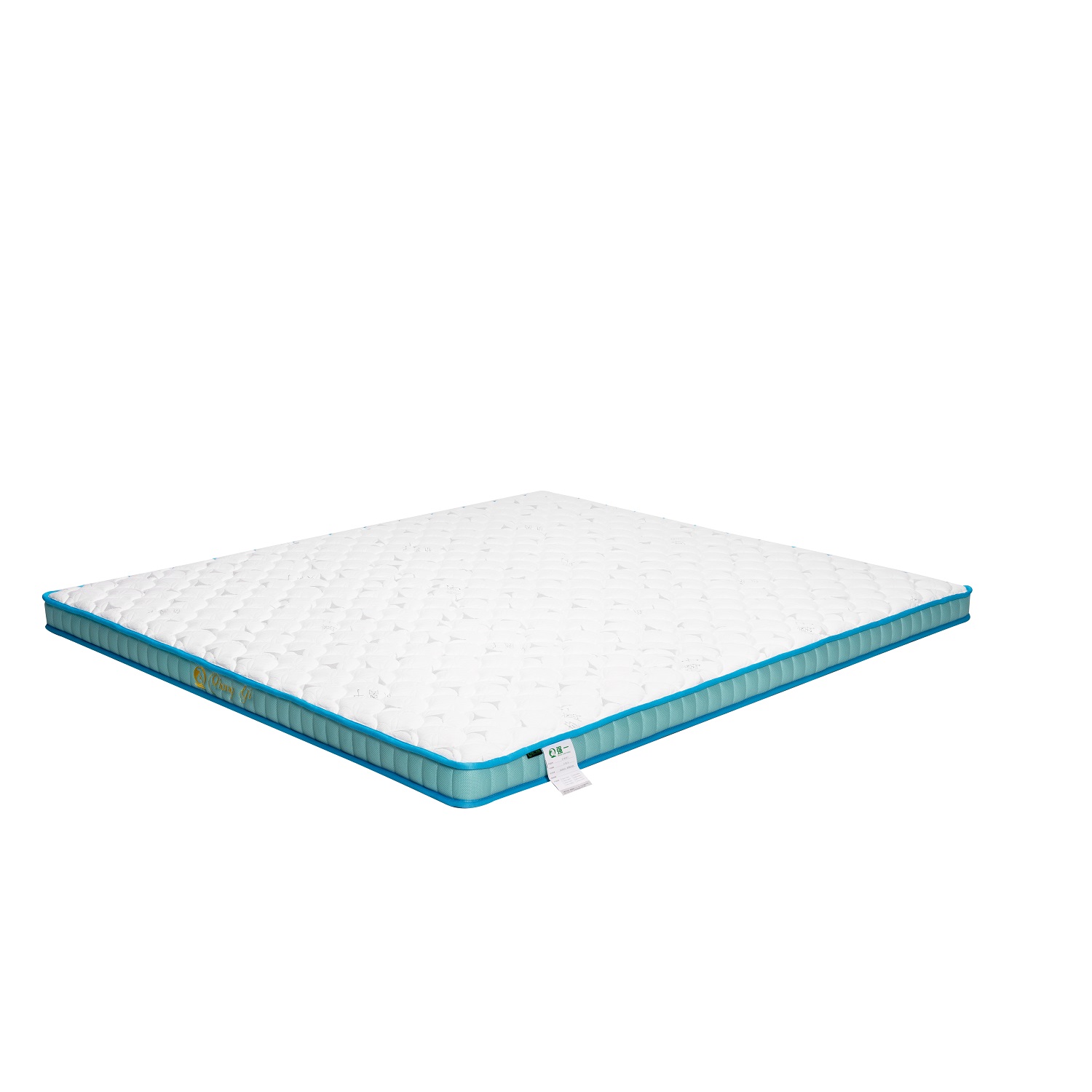 QYM007 – Copper-Ion Antibacterial Latex Mattress with Coconut Coir Support