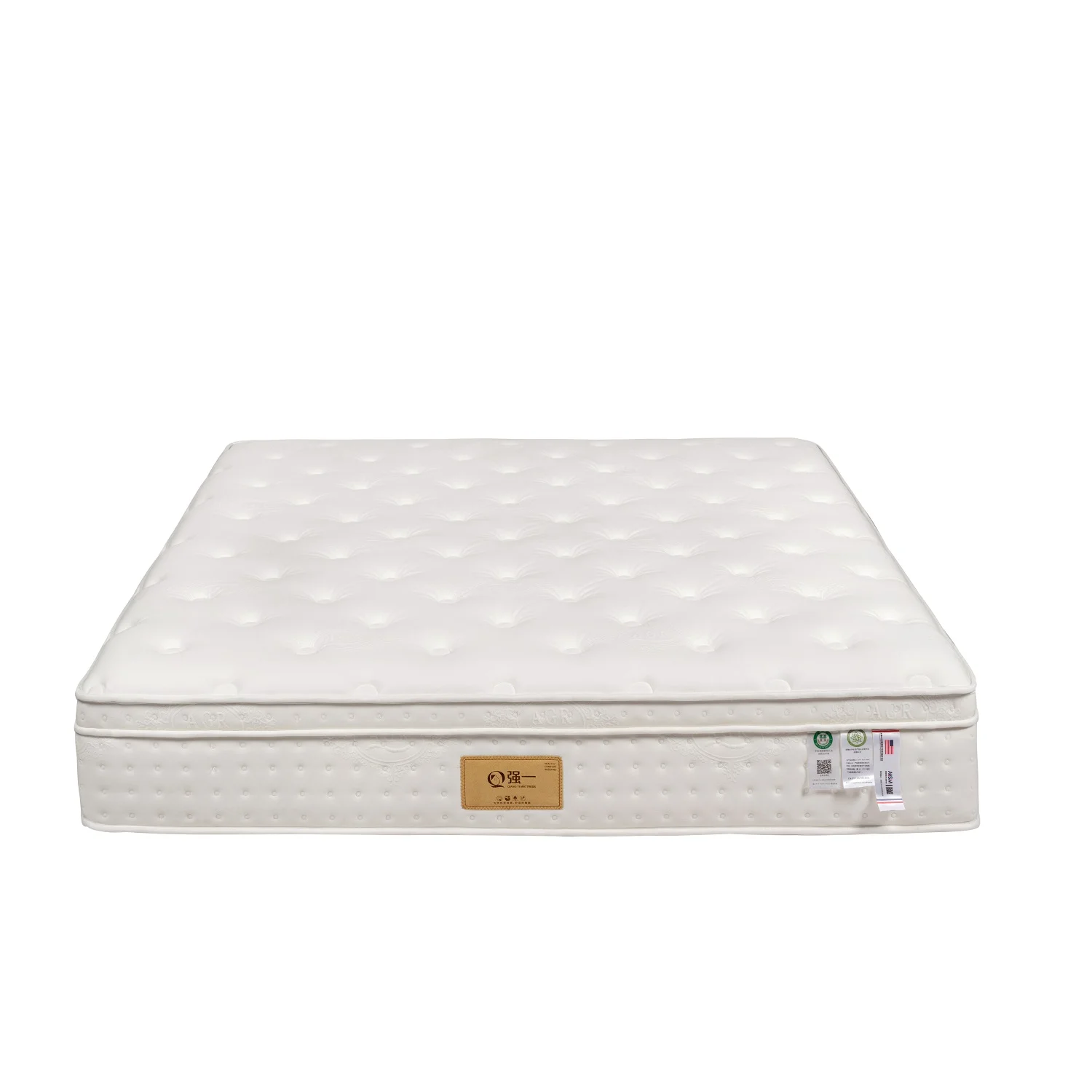 Copper ion antibacterial mattress structure with functional sleep layers