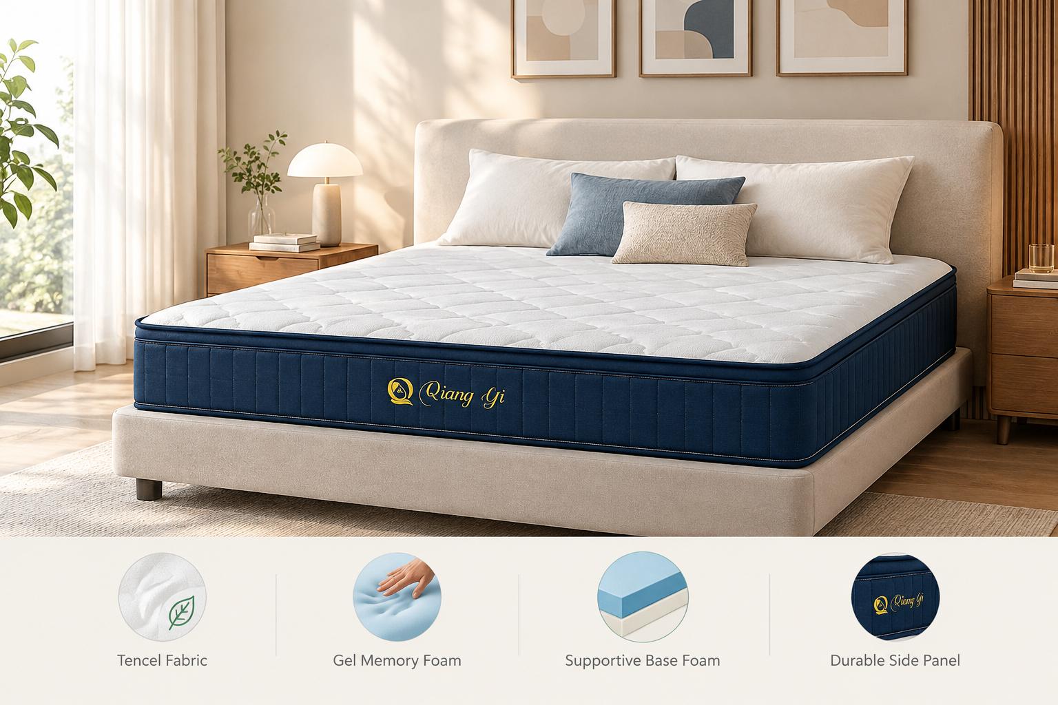 Where Does a Tencel Gel Memory Foam Mattress Fit in a Retail Product Line