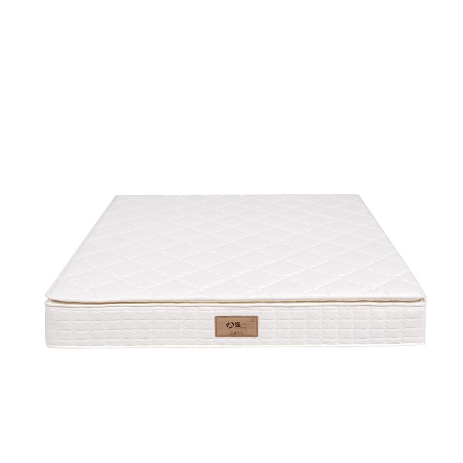 Mattress layer structure with cotton felt foam latex and pocket springs